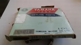 4h7-11610-00-00 Yamaha 278-11610-11-00 Factory 1st Over .025 Piston Ring Set # Vintage