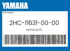 2hc-11631-00-00 Yamaha Genuine Piston Std -