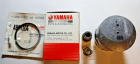 2ja-11631-01-96 Yamaha Oem 40mm Piston Kit For Jog Minarelli Eng. Included Rings Pin Clips A-7