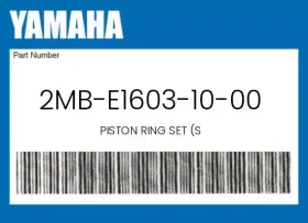 2mb-e1603-10-00 Yamaha Genuine Piston Ring Set S -