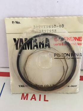 Yamaha 311-11610-10-00 Nos 1st Os Piston Ring Set Rt2 Rt3 Dt2 Dt3 Oem Factory