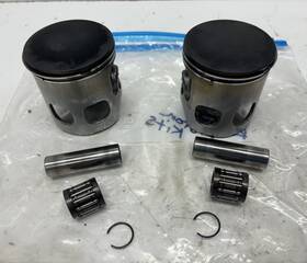 Yamaha 31k-11636-00-00 Oem 84 85 Rz350 Top End Standard Piston Rings Set Pins Bearings Clips