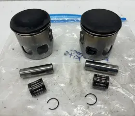 31k-11636-00-00 Yamaha Oem 84 85 Rz350 Top End Standard Piston Rings Set Pins Bearings Clips