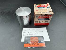 Yamaha 322-11635-01-00 Nos Genuine Oem Piston Size 80.25mm New