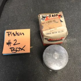 361-11635-02 Yamaha Oem Piston New Old Stock