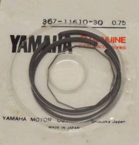 Yamaha 367-11610-30 1976-1982 Gtmx Mx80 Oem Piston Ring Set 0.75