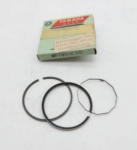 Yamaha 397-11610-32 Qty 2 1974-1976 Rd200 Oem Piston Ring Set S 3rd O/s 0.75