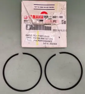 39x-11601-00-00 Yamaha New Genuine 56a-11601-00 Piston Ring Set Std Supersedes