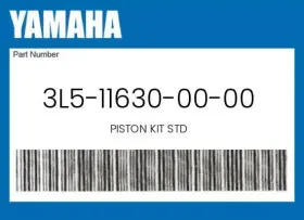 3l5-11630-00-00 Yamaha Genuine Piston Kit Std -
