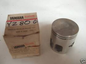 Yamaha 3r1-11637-00-00 Nos .75 3rd Over Piston Yz80 Yz 80 1980-82 Pt#