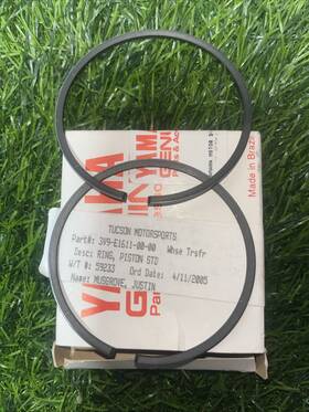 Yamaha 3v9-e1611-00-00 New Oem Piston Ring Kit Nos Cc
