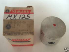 Yamaha 401-11636-00-00 Nos .50 Piston Mx125 Mx 125 1974-75 Pt#
