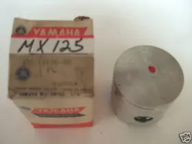 401-11636-00-00 Yamaha Nos .50 Piston Mx125 Mx 125 1974-75 Pt#