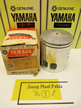 Yamaha 444-11631-00-98 1974 1975 Dt125 Nos Oem Standard Bore Std Piston 56mm #