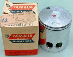 Yamaha 444-11638-00 Nos 1974-1975 Dt125 1.00 Oversize Piston 57.00mm Oem