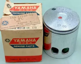 444-11638-00 Yamaha Nos 1974-1975 Dt125 1.00 Oversize Piston 57.00mm Oem 444-11638-00 Yamaha Nos 1974-1975 Dt125 1.00 Oversize Piston 57.00mm Oem
