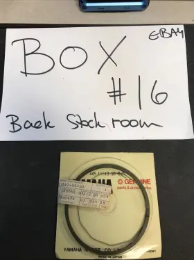 445-11610-30 Yamaha New Genuine Piston Ring Set 3rd 0.75 Nib