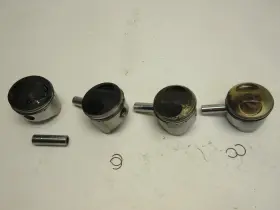 49a-11631-00-x0 Yamaha 1986 Fz600 Fz 600 Pistons 60.9mm 49a-11631-00-x0 Yamaha 1986 Fz600 Fz 600 Pistons 60.9mm