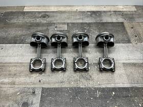 Yamaha 5sl-11631-00 5sl-11650-00 Oem Pistons And Connecting Rods Qty 4 Yzfr6 Yzf R6 R6s