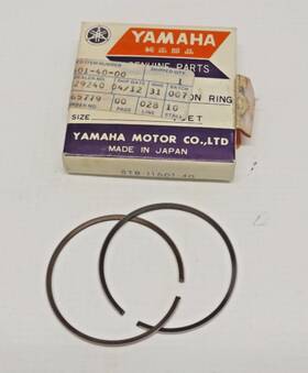 Yamaha 5t8-11601-40 1980-1982 Yz80 Oem 1.00mm Oversized 4th Over Piston Rings