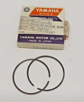 5t8-11601-40 Yamaha 1980-1982 Yz80 Oem 1.00mm Oversized 4th Over Piston Rings