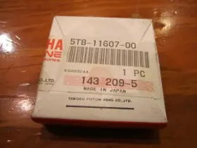 5t8-11607-00-00 Yamaha 1974-82 Yz80 Yz 80 4th Over 1.0 Piston Rings