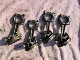 5vy-11631-10-00 Yamaha 04 05 06 2004 2005 2006 Yzf R1 Engine Rods And Pistons Rod Piston Set B58