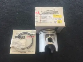 5x2-11635-01 Yamaha 5x2-11601-10 Dirt Bike 1982 Yz 80 Yz80j Piston &ring Set 1st Over New Oem