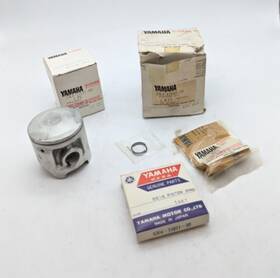Yamaha 5x4-11630-30 1982 Yz125j Oem 3rd Oversize Piston Kit