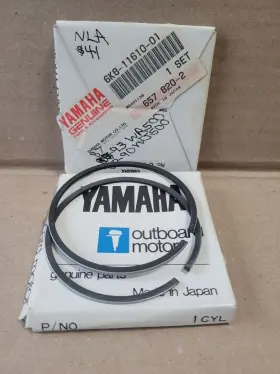 6k8-11610-01-00 Yamaha Nos Oem 2 Standard Bore Piston Ring Sets 87-93 Wr500 87-90 Wj500 6k8-11610-01-00 Yamaha Nos Oem 2 Standard Bore Piston Ring Sets 87-93 Wr500 87-90 Wj500