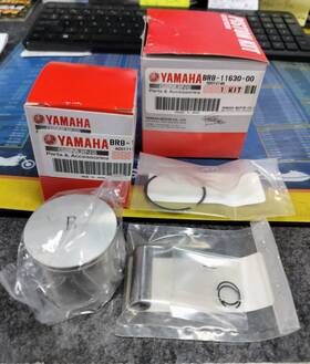 Yamaha Br8-11630-00 Genuine Piston Kit With Ring Pin And Circlips 2018-26 Yz65 New