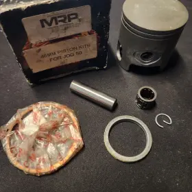 Mp-09464p Yamaha 48mm Jog50 Jog 50 Genuine Mrp Performance Comp Piston Kit Rings Bearing