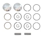 X2 Standard Piston Kit Rings Pins Honda CB350K CL350 SL350 Twins 1968-1973 New. Price: $94.95.
