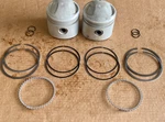22141-74A New Harley Std Piston Set High Compression 1974-1977 Flh, Fx #298. Price: $99.99.