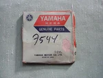 Yamaha MX175 1974-75 Piston Ring Set 3RD Over .75 Nos 455-11610-30 New. Price: $22.00.
