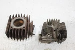 1981-1982 Honda Express 50SR NX50 Engine Motor Piston Cylinders Block Jug Used. Price: $45.00.