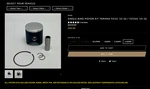 Wossner 8321D400 144CC 58MM +4MM Big Bore Forged Piston YZ125 2022 - 2026 New. Price: $134.99.