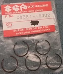 Qty 5 New Genuine Suzuki 09381-16002 Piston Pin Circlip. Price: $13.96.