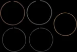Wiseco 4-STROKE Steel Single Piston Ring Set 83MM For Yamaha Warrior 350 87-04 New. Price: $54.23.
