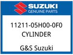 Suzuki Oem Part 11211-05H00-0F0 Cylinder New. Price: $549.75.
