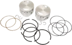 Cycle Forged Piston Set S&s Engines +.020'' /BORE:4'' V100" And V107" New. Price: $484.95.