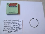 1974 1975 MX100 Yamaha Oem Nos Standard Piston Ring Set 427-11611-00-00 New. Price: $21.95.