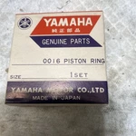 Nos Yamaha Genuine Oem New Piston Rings .75 YT125 3X3-11610-30-00 Bin. Price: $39.99.