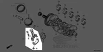 Honda 2014-2018 Cbr Connecting Rod 13210-MJE-D00 New 13210MJED00. Price: $89.00.