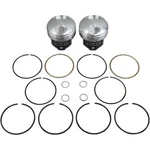 Performance Hypereutectic Piston Kit - +0.020" 3.498" Bore KB297.020 New. Price: $216.22.
