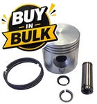 Piston Kit W/ Rings For Harley-davidson 45S, Wla & Servi-cars (1929-LATER) Nos New. Price: $500.00.