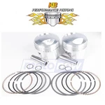 Kb Cast Piston Set For 1981-1983 Harley Davidson Fltc Tour Glide Classic New. Price: $243.39.