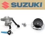 Lock Set GSXS750 18-23 Oem Suzuki Ignition Key Switch Cap Helmet #W214 New. Price: $325.36.