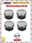 Wiseco 89.50 Mm Bore 9.0 Cr Engine Piston Set For Nissan KA24DE 240SX K586M895AP New. Price: $856.99.