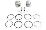 Motorshop Replica 74 Inch Overhead Valve Piston Set For 3-7/16 .030 New. Price: $94.99.